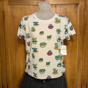 New with tags unique cactus t-shirt womens size large